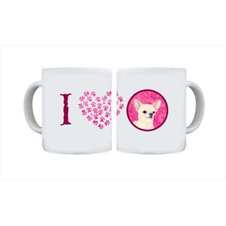 Carolines Treasures Carolines Treasures SS4748-PK-CM15 15 oz. Chihuahua Dishwasher Safe Microwavable Ceramic Coffee Mug SS4748-PK-CM15
